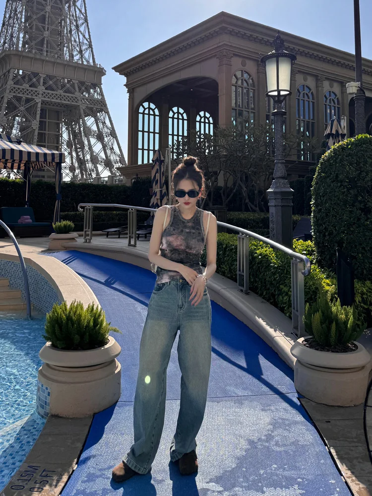 Quality Cotton Dyed Print Women's Vest Summer Spring Fashion Chic Two-Piece Set Pure Cotton Workwear Style G1672 Ladyc Brand
Quality Cotton Dyed Print Women's Vest Summer Spring Fashion Chic Two-Piece Set Pure Cotton Workwear Style G1672 Ladyc Brand