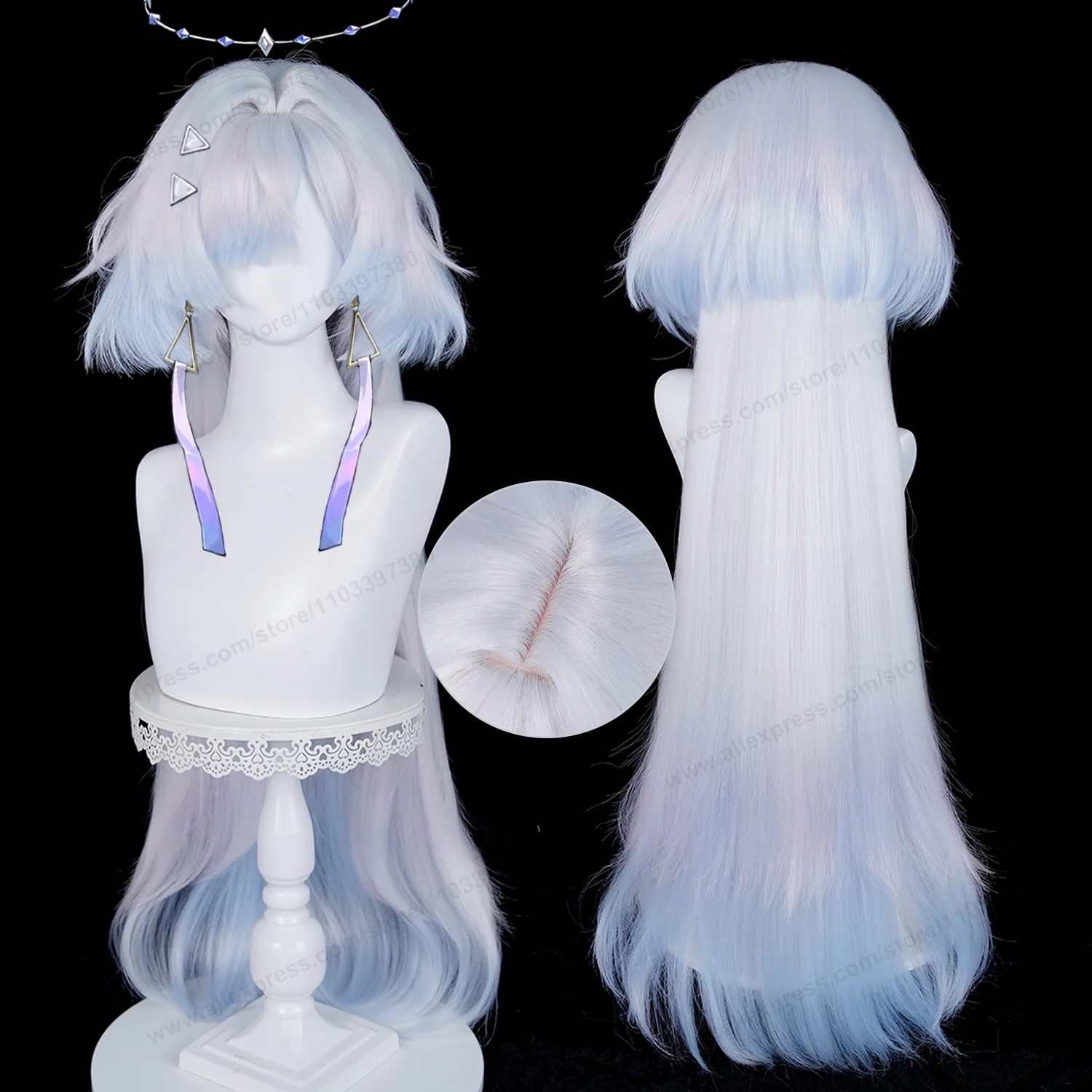Mornye Cosplay Wig 100cm Long Women Hair Anime Cosplay Wig Halloween Heat Resistant Puffy Yaki Synthetic Wigs
Mornye Cosplay Wig 100cm Long Women Hair Anime Cosplay Wig Halloween Heat Resistant Puffy Yaki Synthetic Wigs