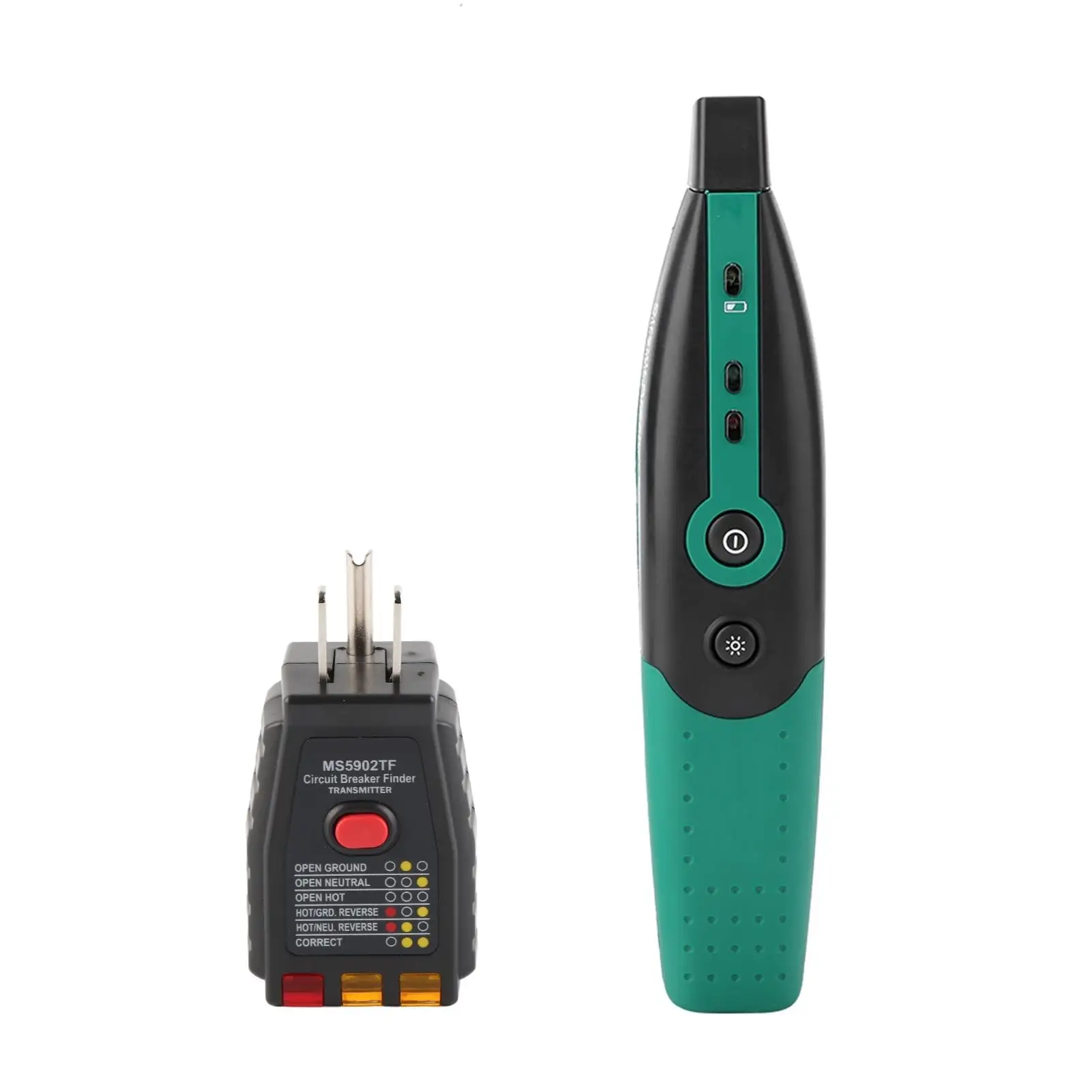 MASTECH MS5902 Circuit Breaker Finder & Socket Tester - AC220V/110V, Analogue Display, Built-in Flashlight
MASTECH MS5902 Circuit Breaker Finder & Socket Tester - AC220V/110V, Analogue Display, Built-in Flashlight