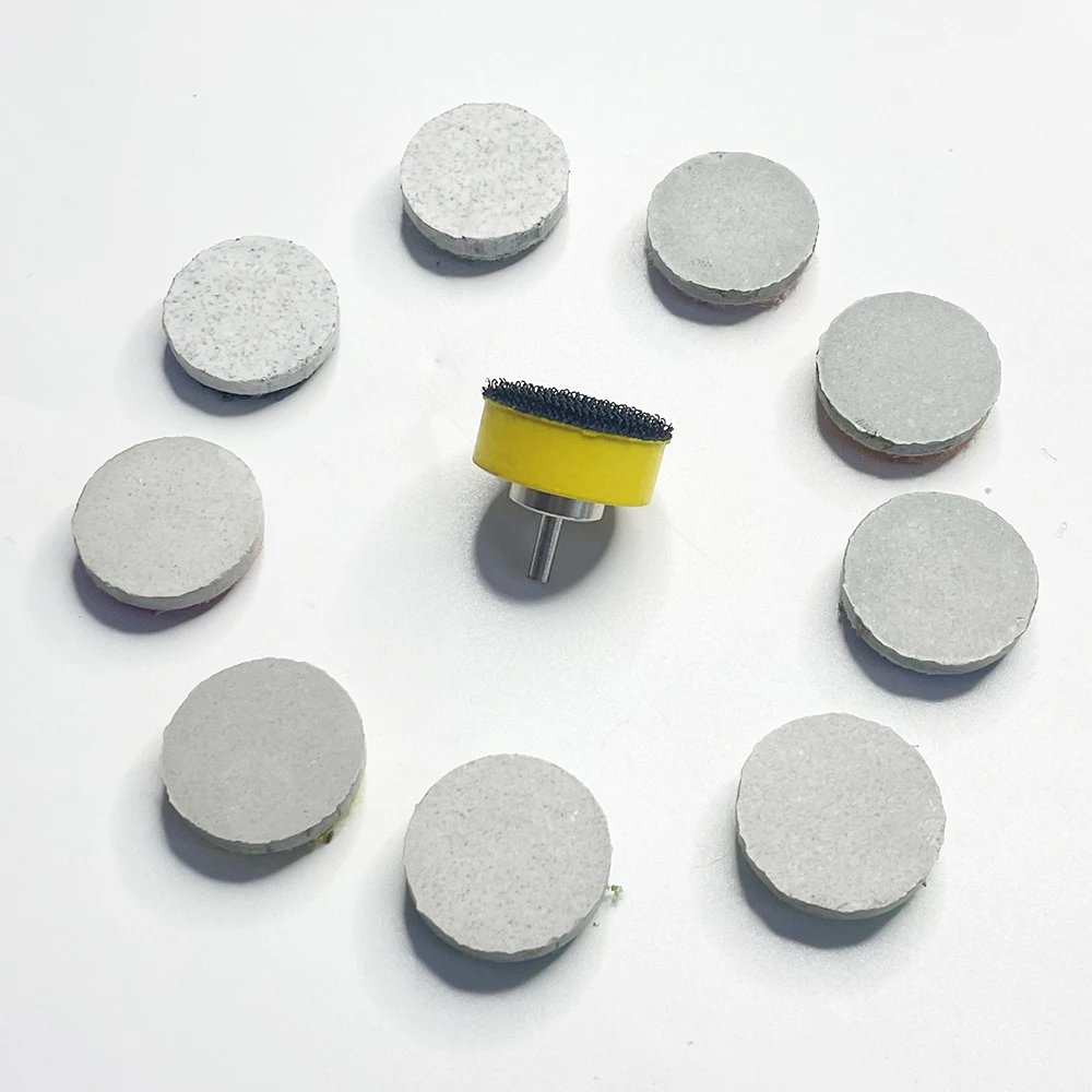 1" 25mm Diamond Wet Polishing Pad Marble Granite Gemstone Grinding Disc Fine Polishing Flexible Resin Sanding Disc Self-adhesive
1" 25mm Diamond Wet Polishing Pad Marble Granite Gemstone Grinding Disc Fine Polishing Flexible Resin Sanding Disc Self-adhesive