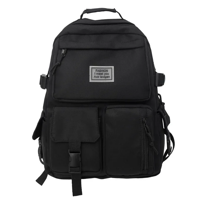 Large-capacity schoolbag ins wind Korean version of the Harajuku campus couple students schoolbag trend shoulders backpack male
Large-capacity schoolbag ins wind Korean version of the Harajuku campus couple students schoolbag trend shoulders backpack male