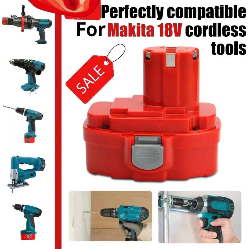 Аккумулятор Ni-MH 3.0-4.0 Ач NEW18V для Makita PA18 1822 1823 1834 1835 192827-3 192829-9 193159-1 193140-2, перезаряжаемый аккумулятор для электроинструмента
Аккумулятор Ni-MH 3.0-4.0 Ач NEW18V для Makita PA18 1822 1823 1834 1835 192827-3 192829-9 193159-1 193140-2, перезаряжаемый аккумулятор для электроинструмента