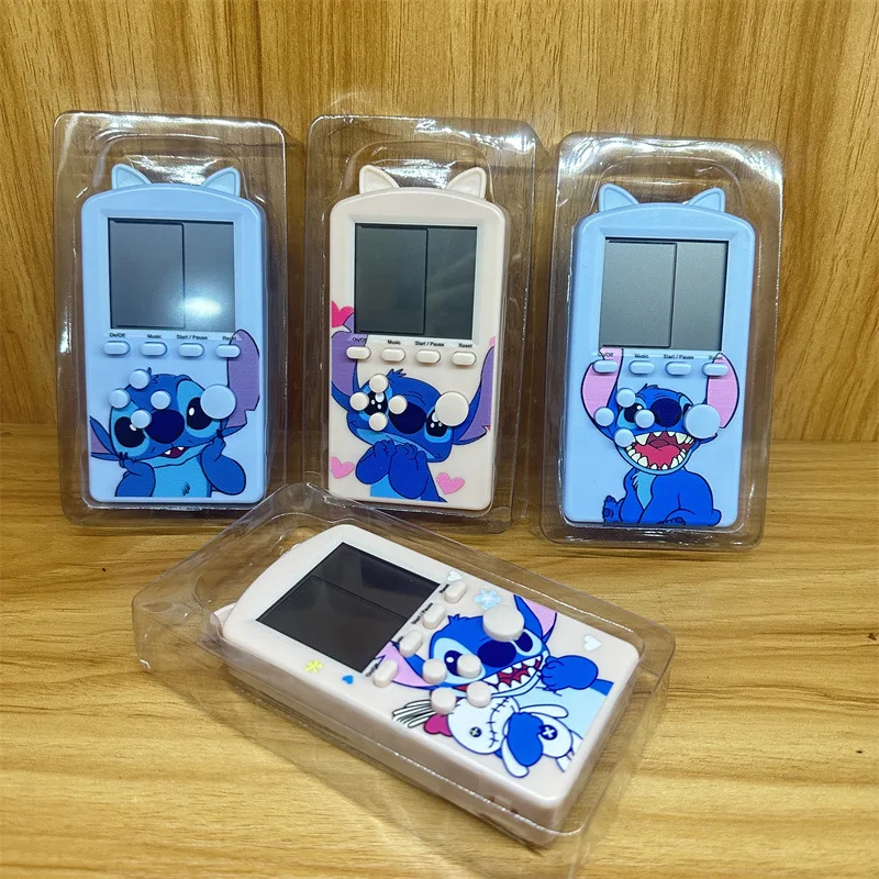 Disney Lilo and Stitch Retro Console Portable Handheld Game Console Anime Accessories Educational Toys Party Gifts for Kids
Disney Lilo and Stitch Retro Console Portable Handheld Game Console Anime Accessories Educational Toys Party Gifts for Kids