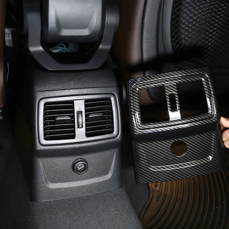 For BMW X1 F48 X2 F47 2016-2022 ABS Carbon Fiber Car Armrest Box Rear Air Conditioner Outlet Frame Cover Trim Car Accessories
For BMW X1 F48 X2 F47 2016-2022 ABS Carbon Fiber Car Armrest Box Rear Air Conditioner Outlet Frame Cover Trim Car Accessories