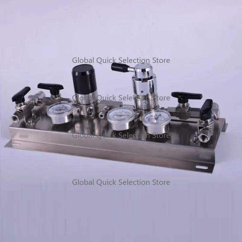 Semi Automatic G-as Changeover System SS316 for Cylinder G-as Supply and Specialty G-as Control
Semi Automatic G-as Changeover System SS316 for Cylinder G-as Supply and Specialty G-as Control