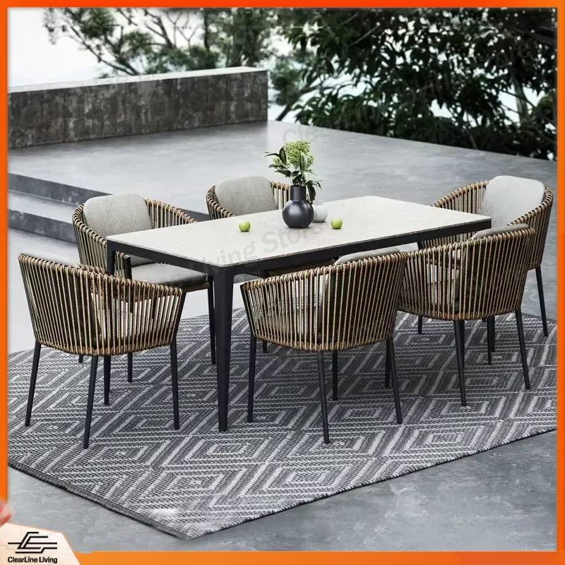 Outdoor PE Rattan Garden Furniture Set Waterproof Sunscreen Easy Clean Courtyard Chair Patio Furniture Outdoor Seating Set
Outdoor PE Rattan Garden Furniture Set Waterproof Sunscreen Easy Clean Courtyard Chair Patio Furniture Outdoor Seating Set