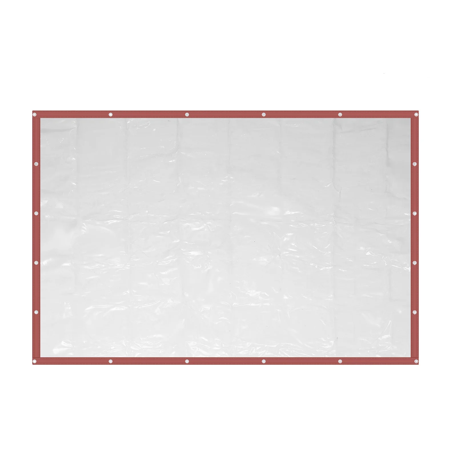 8x10ft Transparent PVC Tarpaulin - Waterproof & UV-Resistant Cover for Outdoor Use
8x10ft Transparent PVC Tarpaulin - Waterproof & UV-Resistant Cover for Outdoor Use