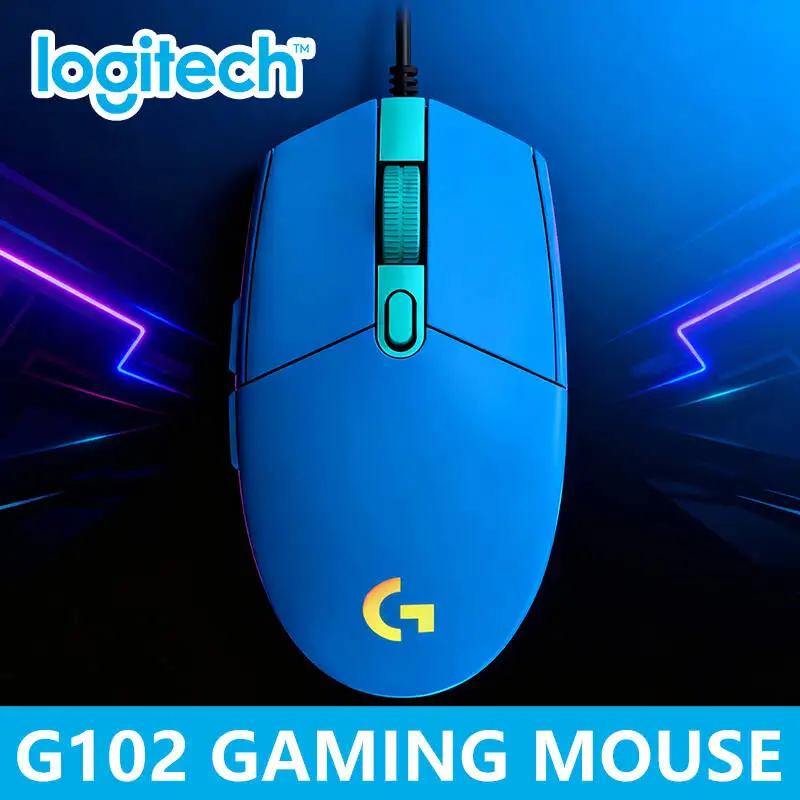 Игровая мышь Logitech G102, эргономичная легкая мышь для ПК, геймера, игровая RGB-мышь с курицей, специализированная игровая мышь
Игровая мышь Logitech G102, эргономичная легкая мышь для ПК, геймера, игровая RGB-мышь с курицей, специализированная игровая мышь