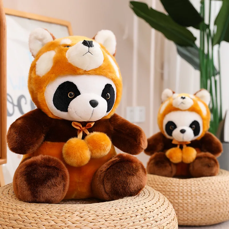 Мягкая плюшевая панда Cuddly, высокое качество, размер 25/30/40 см, сидя, одевающаяся, енот, игрушки, плюшевые животные, медведь, косплей, енот, плюшевый
Мягкая плюшевая панда Cuddly, высокое качество, размер 25/30/40 см, сидя, одевающаяся, енот, игрушки, плюшевые животные, медведь, косплей, енот, плюшевый