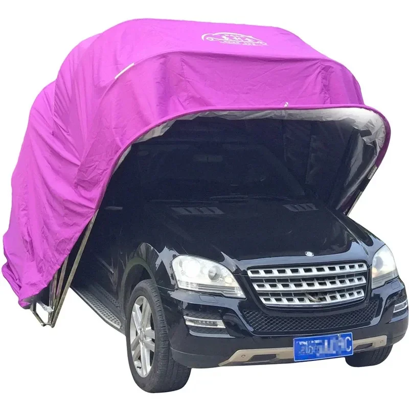Vollautomatischer, hydraulischer, zusammenklappbarer Carport, Sonnenschutz-Überdachung für den Außenbereich, mobile Teleskop-Gar
Vollautomatischer, hydraulischer, zusammenklappbarer Carport, Sonnenschutz-Überdachung für den Außenbereich, mobile Teleskop-Gar