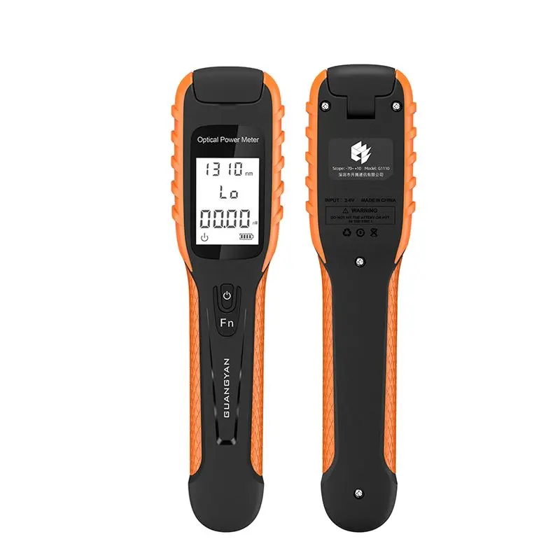 9 Wavelength Typec Rechargeable Fiber Optic Power Meter High-precision Light Attenuation Tester for Radio and Television
9 Wavelength Typec Rechargeable Fiber Optic Power Meter High-precision Light Attenuation Tester for Radio and Television