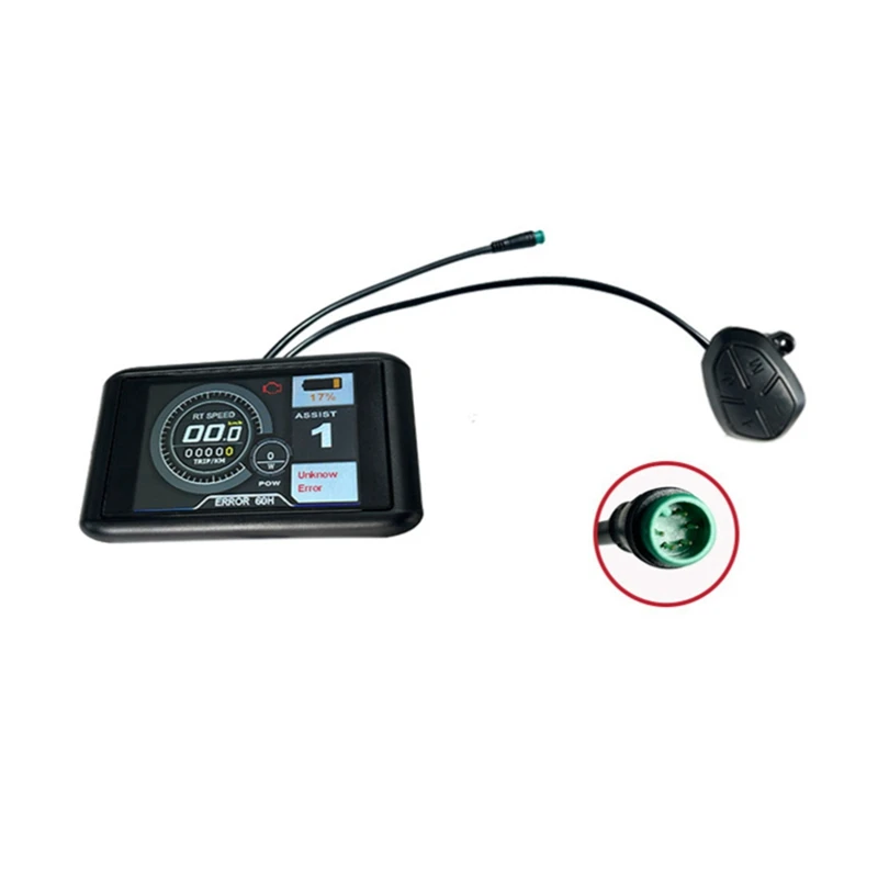 Protocol Lithium No.2 Protocol 3.5Inch TFT UKC1 Colorful Display 36V 48V 60V 72V For Sabvoton Controller
Protocol Lithium No.2 Protocol 3.5Inch TFT UKC1 Colorful Display 36V 48V 60V 72V For Sabvoton Controller