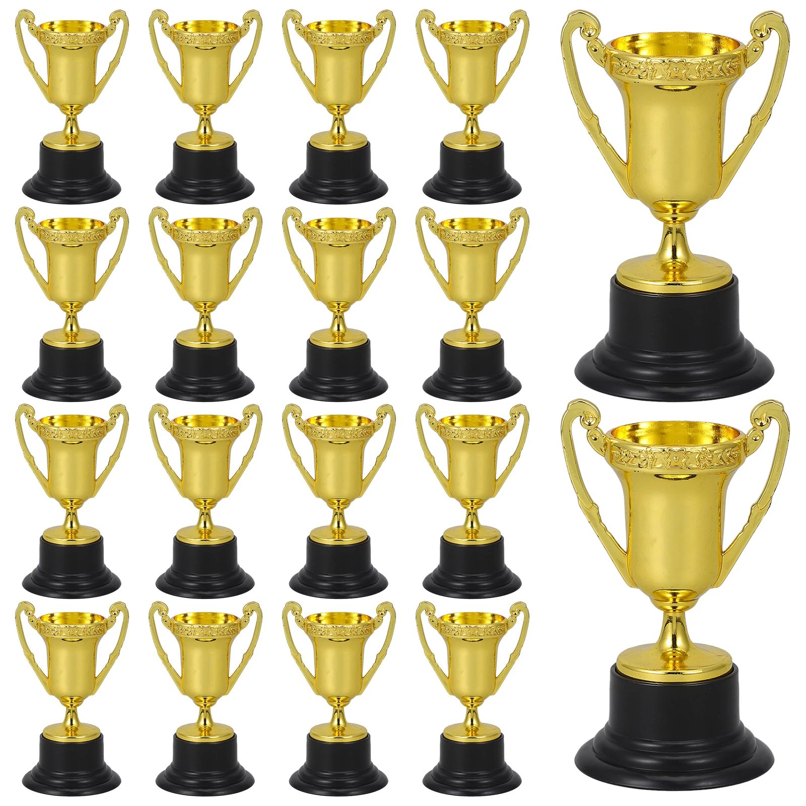 25pcs Durable Cups Trophies For Reward for Kids School Plastic Award Trophy Sports Day Game Team Memorial Supplies
25pcs Durable Cups Trophies For Reward for Kids School Plastic Award Trophy Sports Day Game Team Memorial Supplies