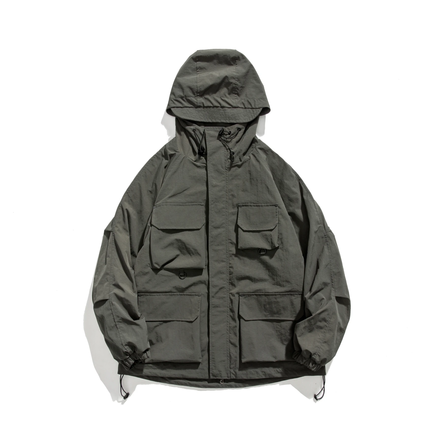 Wutong Original Design Japanese Sle Fce Lined Hooded Workwear Jaet Versatile Retro Outerwear for Men And Women
Wutong Original Design Japanese Sle Fce Lined Hooded Workwear Jaet Versatile Retro Outerwear for Men And Women
