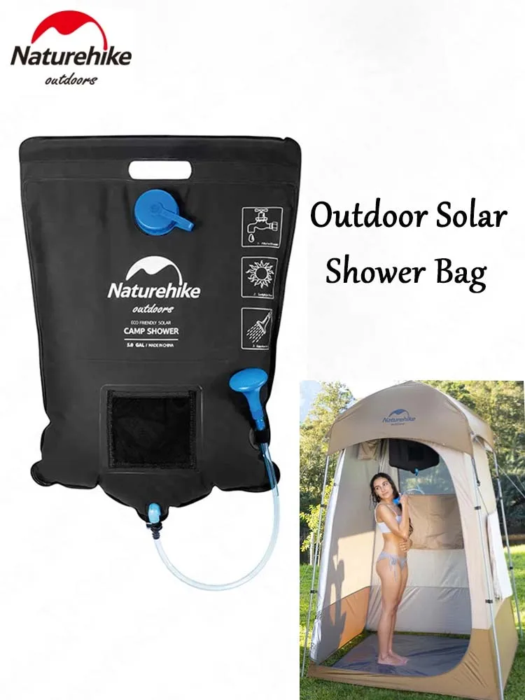 Naturehike Water Bags 20L Outdoor Camping Shower Bag Solar Heating Portable Bag Folding Bath Equipment Shower Head Bath Bag
Naturehike Water Bags 20L Outdoor Camping Shower Bag Solar Heating Portable Bag Folding Bath Equipment Shower Head Bath Bag