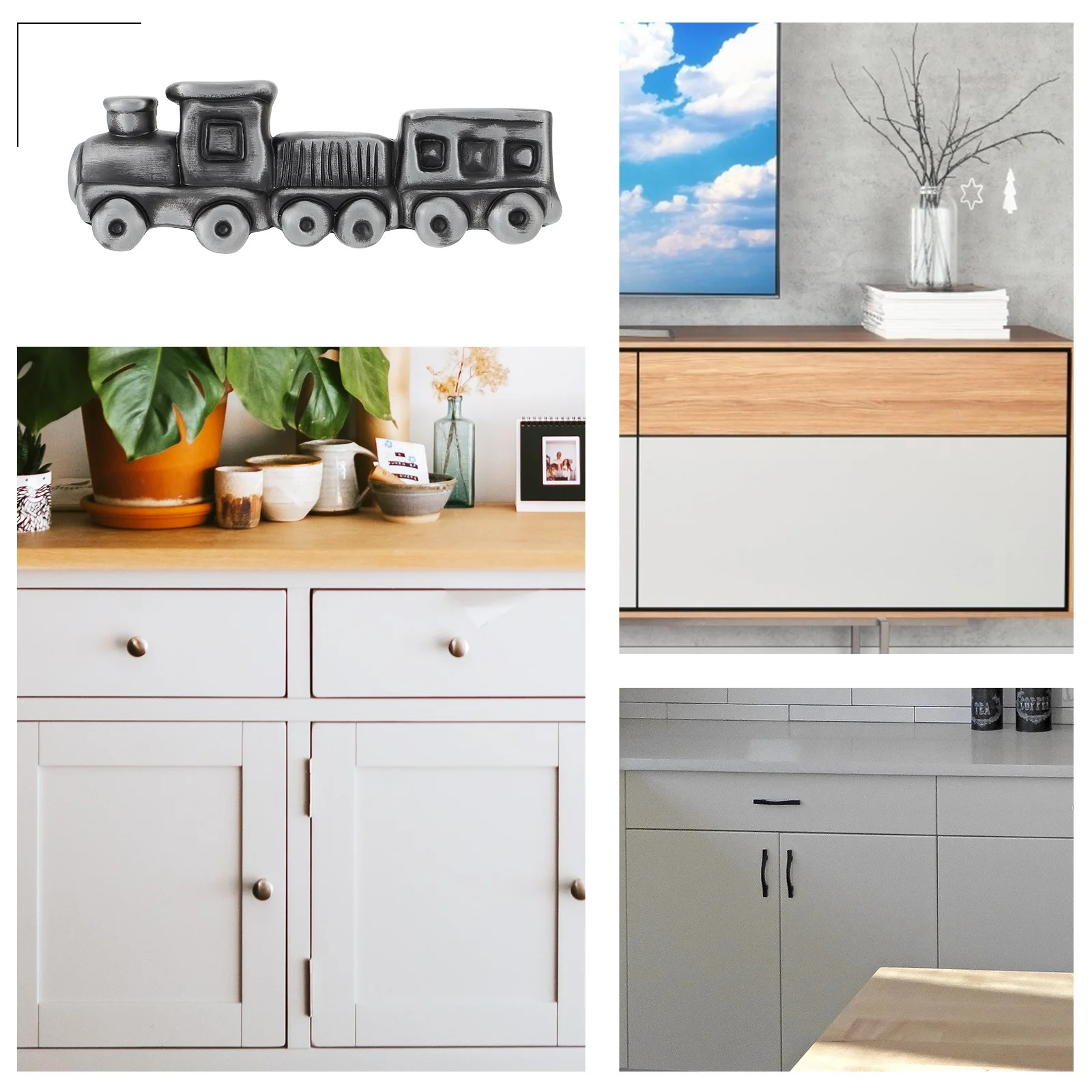1 Set Train Drawer Knob Grey Creative Furniture Accessory For Cabinet Wardrobe Pull Decorative Handle Household Grip Cabinet
1 Set Train Drawer Knob Grey Creative Furniture Accessory For Cabinet Wardrobe Pull Decorative Handle Household Grip Cabinet