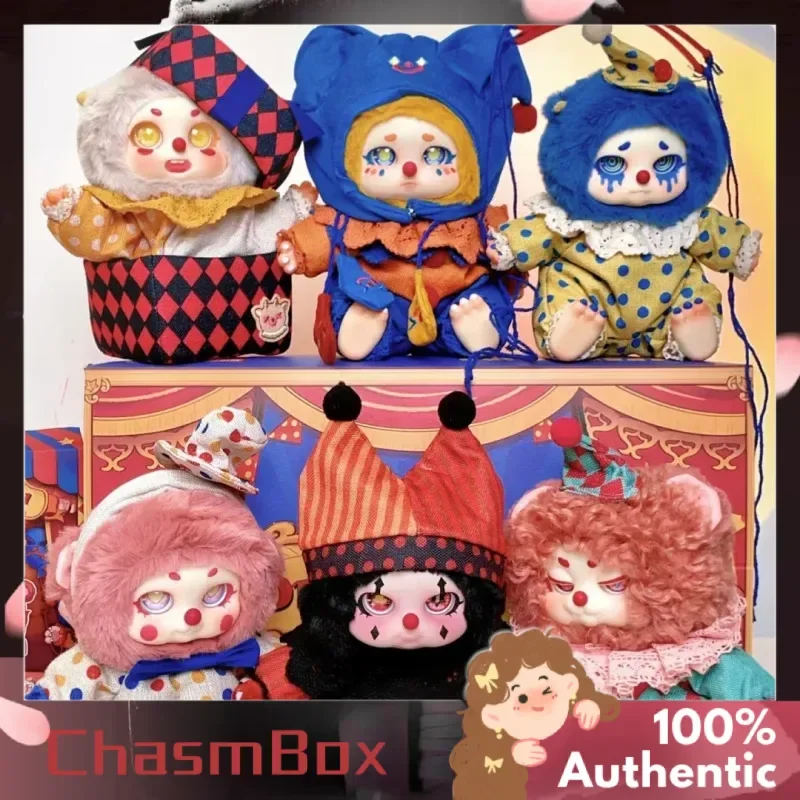 Cino'S Dreamland цирковое виниловое лицо плюшевая слепая коробка Touring Dream Коллекционный набор Kawaii украшение для рабочего стола подарок для девочек
Cino'S Dreamland цирковое виниловое лицо плюшевая слепая коробка Touring Dream Коллекционный набор Kawaii украшение для рабочего стола подарок для девочек