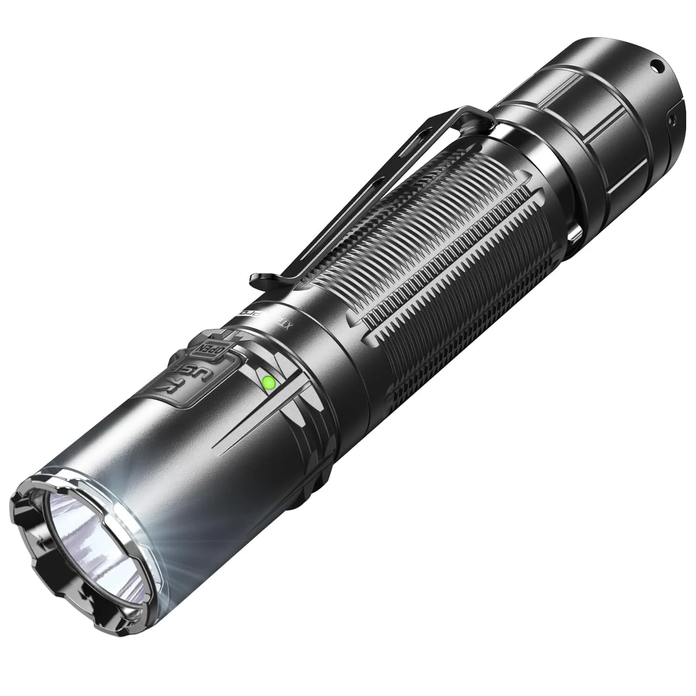 Klarus XT2CR Pro Tactical Flashlight 2100 Lumens Ultra-Bright LED Torchlight Dual Tail Switches for Outdoor Camping Emergency
Klarus XT2CR Pro Tactical Flashlight 2100 Lumens Ultra-Bright LED Torchlight Dual Tail Switches for Outdoor Camping Emergency