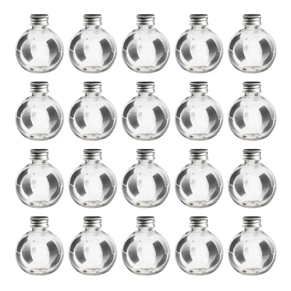 20 Pcs Spray Bottles Clear Plastic Round Bulb Shape Fillable Empty for Wedding Party PET Fillable Container Container
20 Pcs Spray Bottles Clear Plastic Round Bulb Shape Fillable Empty for Wedding Party PET Fillable Container Container