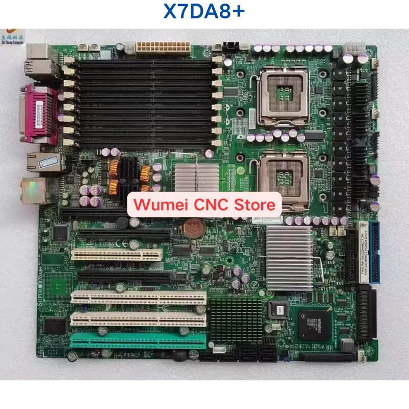 Second-hand test OK X7DA8+ Original For Supermicro Dual 771-pin LGA Sockets Server Workstation Motherboard
Second-hand test OK X7DA8+ Original For Supermicro Dual 771-pin LGA Sockets Server Workstation Motherboard