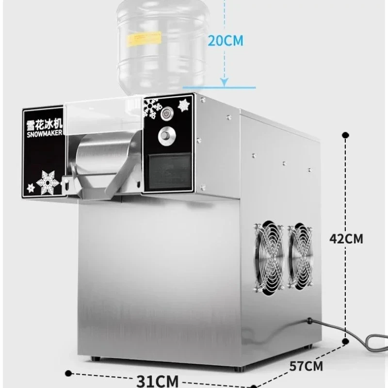 Summer Snowflake Ice Machine Commercial Snowflake Machine Noodle Ice Machine Stallsmt61 
Summer Snowflake Ice Machine Commercial Snowflake Machine Noodle Ice Machine Stallsmt61