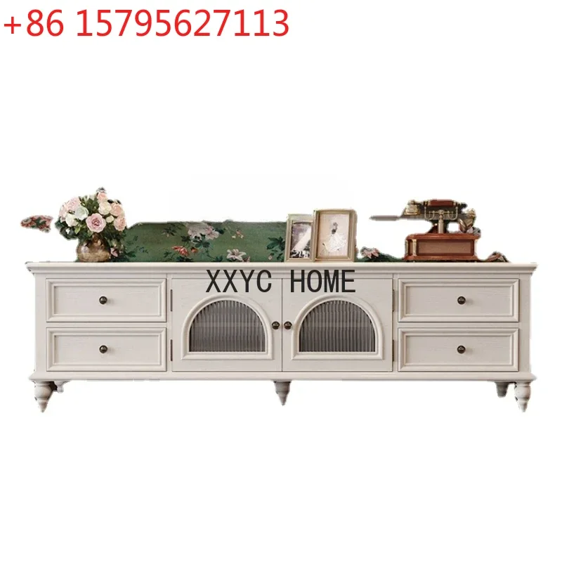 Solid Wood Coffee Table TV Cabinet Combination Small Apartment Living Room Modern Minimalist Storage Cabinet
Solid Wood Coffee Table TV Cabinet Combination Small Apartment Living Room Modern Minimalist Storage Cabinet