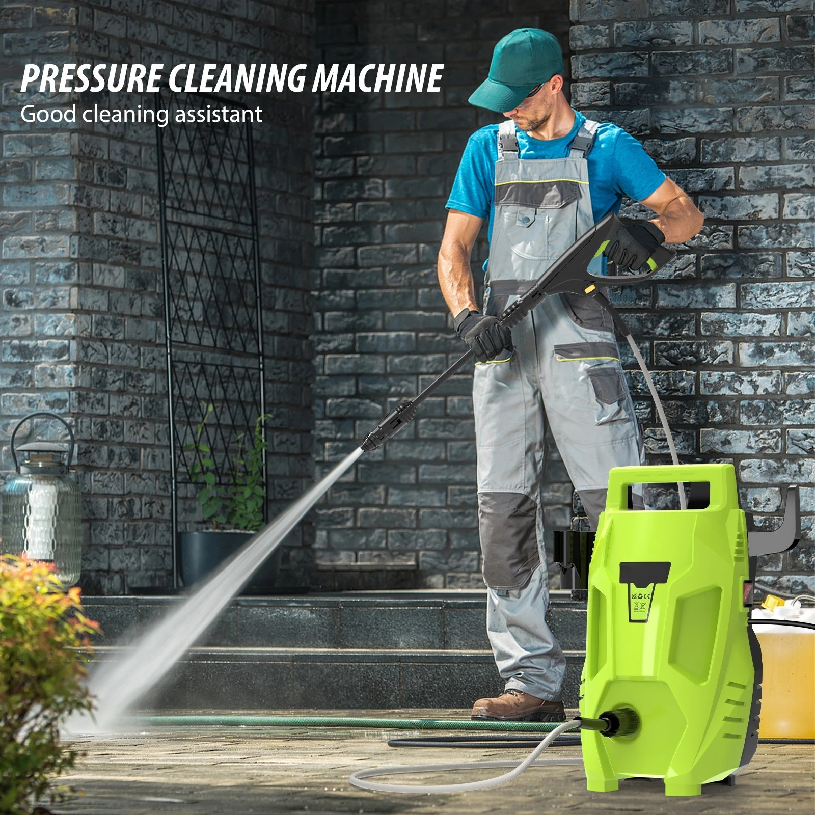 AC High Pressure Car Washer Portable Automatic Water Pump Gun Multifunctional Household Cleaning Machine
AC High Pressure Car Washer Portable Automatic Water Pump Gun Multifunctional Household Cleaning Machine