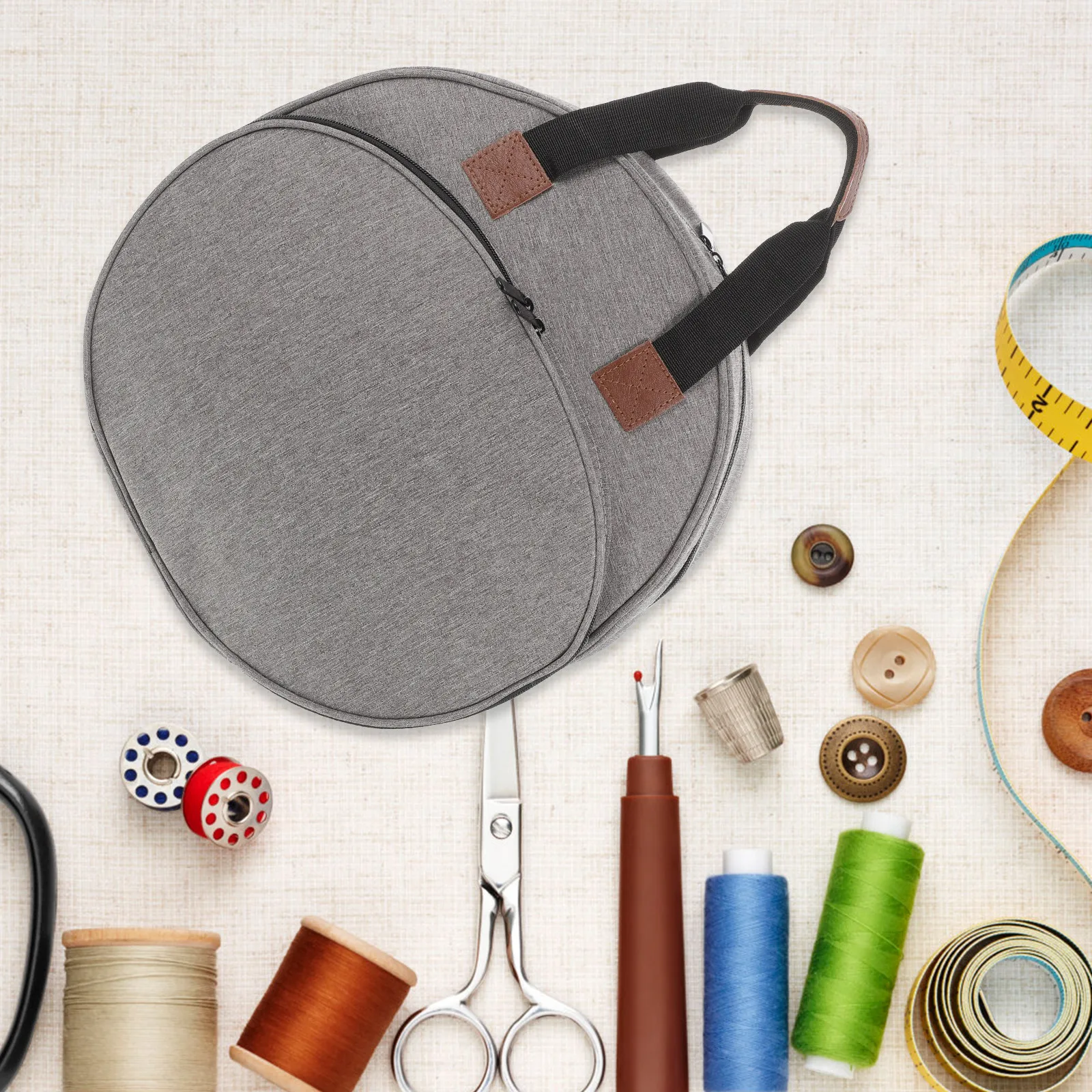 Сумка для хранения инструментов для вышивания, легкий органайзер для швейных принадлежностей, портативный чехол для вязания крючком и спицами
Сумка для хранения инструментов для вышивания, легкий органайзер для швейных принадлежностей, портативный чехол для вязания крючком и спицами