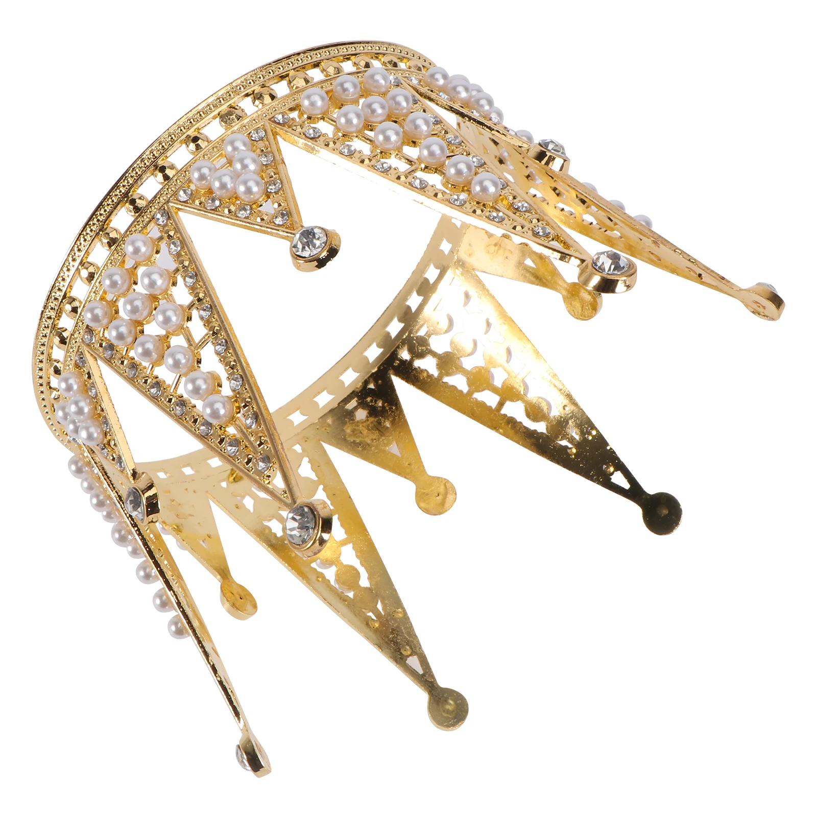 Pearl Crown Hair Ornament Wedding Decor Accessories Bridal Women Tiara Durable Metal Rhinestones Special Occasion Gift Hair Tool
Pearl Crown Hair Ornament Wedding Decor Accessories Bridal Women Tiara Durable Metal Rhinestones Special Occasion Gift Hair Tool