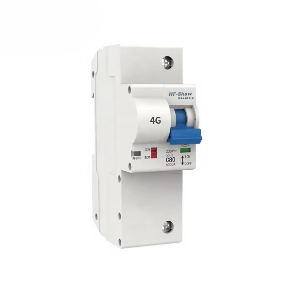 High Quality 4G WIFI Smart Mini Circuit Breaker GPRS RCBO ELCB 10ka Breaking RS485 TCP IP Residual Current Leakage Metering MCB
High Quality 4G WIFI Smart Mini Circuit Breaker GPRS RCBO ELCB 10ka Breaking RS485 TCP IP Residual Current Leakage Metering MCB