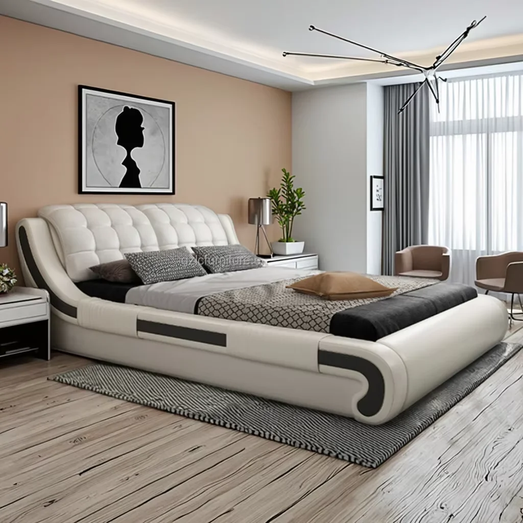 Soft Bed Manufacturers Modern King Double Size Wood Solid Bed Frames Bedroom Furniture Set
Soft Bed Manufacturers Modern King Double Size Wood Solid Bed Frames Bedroom Furniture Set