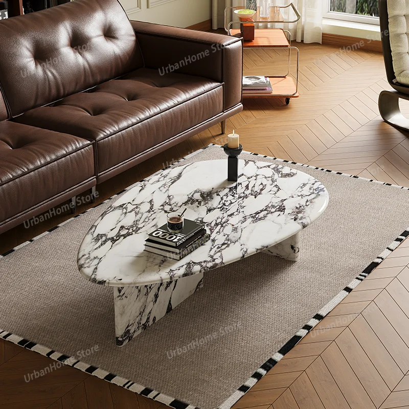 Unique Aesthetic Coffee Table Modern Designer Organizer Simple Side Table Living Room Luxury Mesas Bajas Postmodern Furniture
Unique Aesthetic Coffee Table Modern Designer Organizer Simple Side Table Living Room Luxury Mesas Bajas Postmodern Furniture
