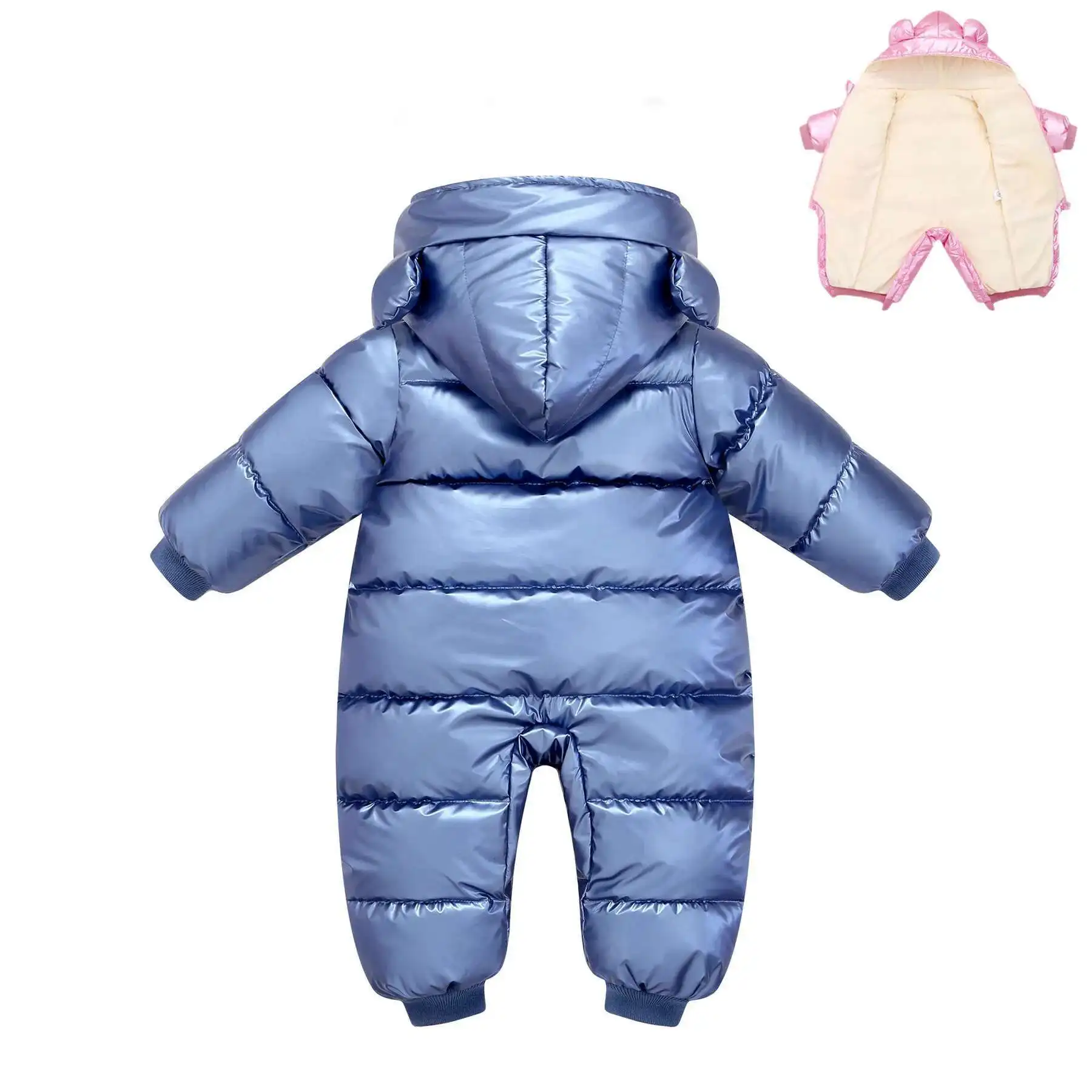 Newborn Winter Warm Coat Romper Baby costume Clothing Boy Hooded Jumpsuit Waterproof Snowsuit Girl Plus Velvet Clothes Outerwear
Newborn Winter Warm Coat Romper Baby costume Clothing Boy Hooded Jumpsuit Waterproof Snowsuit Girl Plus Velvet Clothes Outerwear