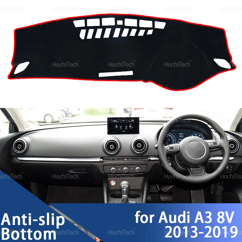 Car Dashboard Cover Avoid Light Pad Instrument Platform Cover Mat Carpet for Audi A3 8V 2013 2014 2015 2016 2017 2018 2019
Car Dashboard Cover Avoid Light Pad Instrument Platform Cover Mat Carpet for Audi A3 8V 2013 2014 2015 2016 2017 2018 2019