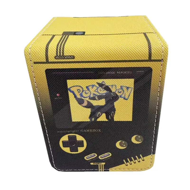 Umbreon PTCG GB Retro gaming console design DIY Large Capacity Leather Card Box Thickened Anime Game Collection Card Storage Box
Umbreon PTCG GB Retro gaming console design DIY Large Capacity Leather Card Box Thickened Anime Game Collection Card Storage Box