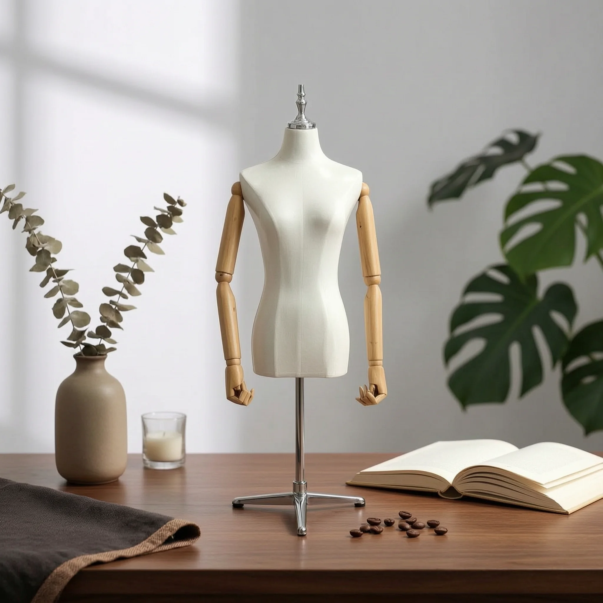 Female Mannequin Torso Easy to Clean Mannequin Torso Dress Form Lightweight Female Dress Form Long-Lasting for Boutiques
Female Mannequin Torso Easy to Clean Mannequin Torso Dress Form Lightweight Female Dress Form Long-Lasting for Boutiques