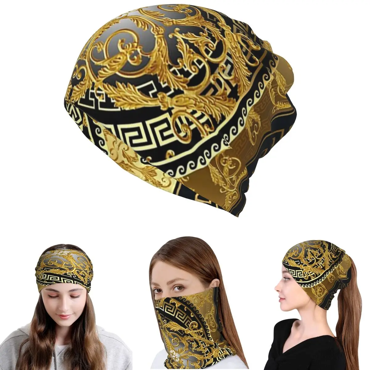 Queen Of Absolutely Everything Gold Baroque Bandana Neck Cover Wrap Scarf Multi-use Headband Beanies Hat Unisex Adult All Season
Queen Of Absolutely Everything Gold Baroque Bandana Neck Cover Wrap Scarf Multi-use Headband Beanies Hat Unisex Adult All Season