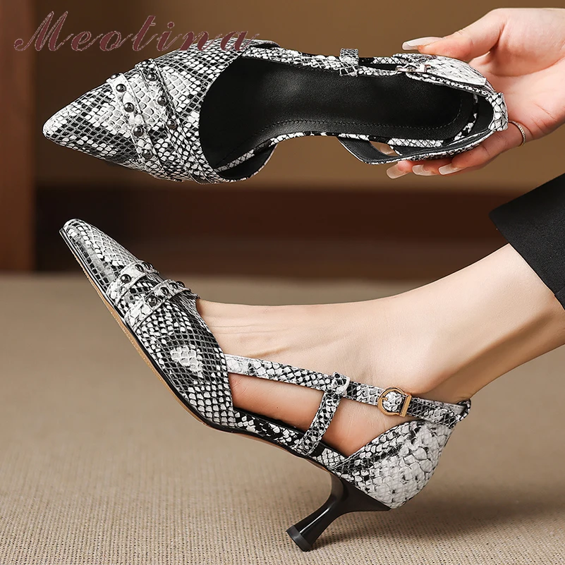 Женские туфли Meotina из натуральной кожи, состоящие из двух частей, с острым носком, на тонком высоком каблуке, разноцветные, модная женская обувь, весна-осень, черные
Женские туфли Meotina из натуральной кожи, состоящие из двух частей, с острым носком, на тонком высоком каблуке, разноцветные, модная женская обувь, весна-осень, черные