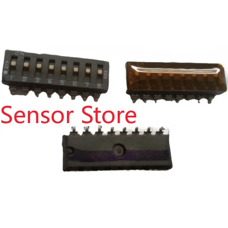 10PCS 219-8MSTR 8-digit DIP Small Switch With Waterproof Film High Temperature Resistance 2.54 Feet
10PCS 219-8MSTR 8-digit DIP Small Switch With Waterproof Film High Temperature Resistance 2.54 Feet