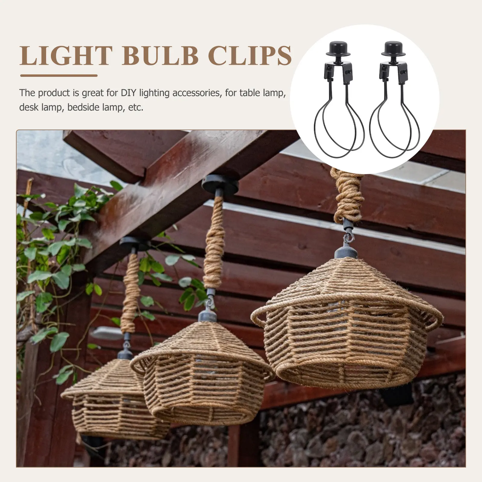 2 set Lamp Bulb Clip Adapter Round Light Bulb Holder For Table Desk Bedside Lamp Diy Lighting Accessories Shade Support
2 set Lamp Bulb Clip Adapter Round Light Bulb Holder For Table Desk Bedside Lamp Diy Lighting Accessories Shade Support