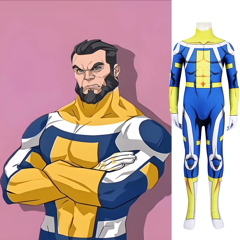 Kids Image Cosplay Invincible Season 3 The Immortal Costume 3D Printed Spandex Costume Halloween Bodysuit for 3-10yrs Chindren
Kids Image Cosplay Invincible Season 3 The Immortal Costume 3D Printed Spandex Costume Halloween Bodysuit for 3-10yrs Chindren