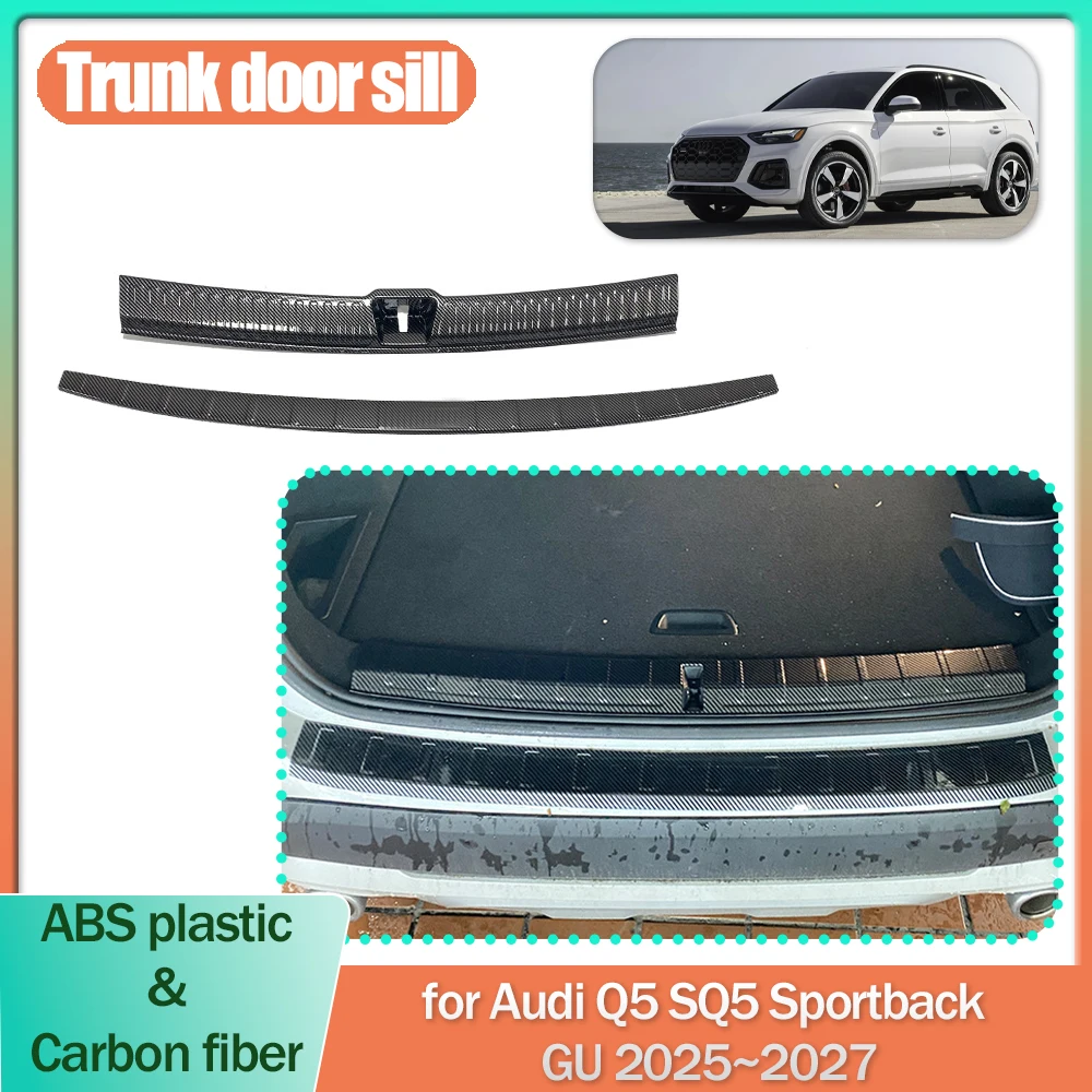 Car Trunk Door Sill for Audi Q5 SQ5 Sportback GU 2025~2027 2026 Threshold Scuff Guard Plate Trim Strips Part Sticker Accessories
Car Trunk Door Sill for Audi Q5 SQ5 Sportback GU 2025~2027 2026 Threshold Scuff Guard Plate Trim Strips Part Sticker Accessories