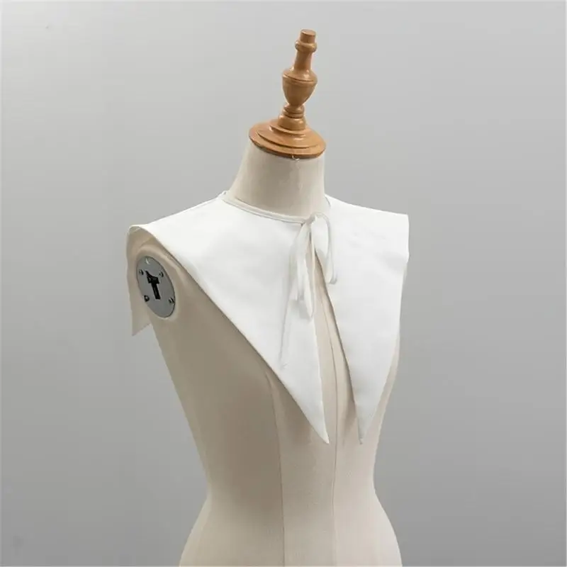 39BB Detachable Collar Big Pointed Design False Collar Neckwear for Women Men Dress Suit Party Holiday Gift Elegant False Collar
39BB Detachable Collar Big Pointed Design False Collar Neckwear for Women Men Dress Suit Party Holiday Gift Elegant False Collar