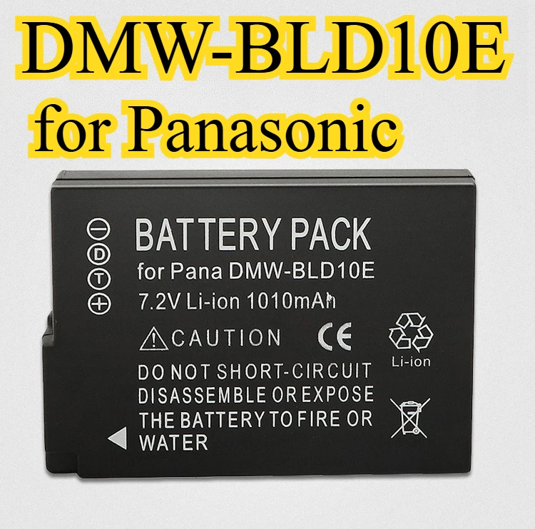 1010mAh DMW-BLD10E Battery Suitable for Panasonic DMC-GF2 GF2CK/S DMC-G3 BLD10 Durable and Long-lasting with Charging Indicator
1010mAh DMW-BLD10E Battery Suitable for Panasonic DMC-GF2 GF2CK/S DMC-G3 BLD10 Durable and Long-lasting with Charging Indicator