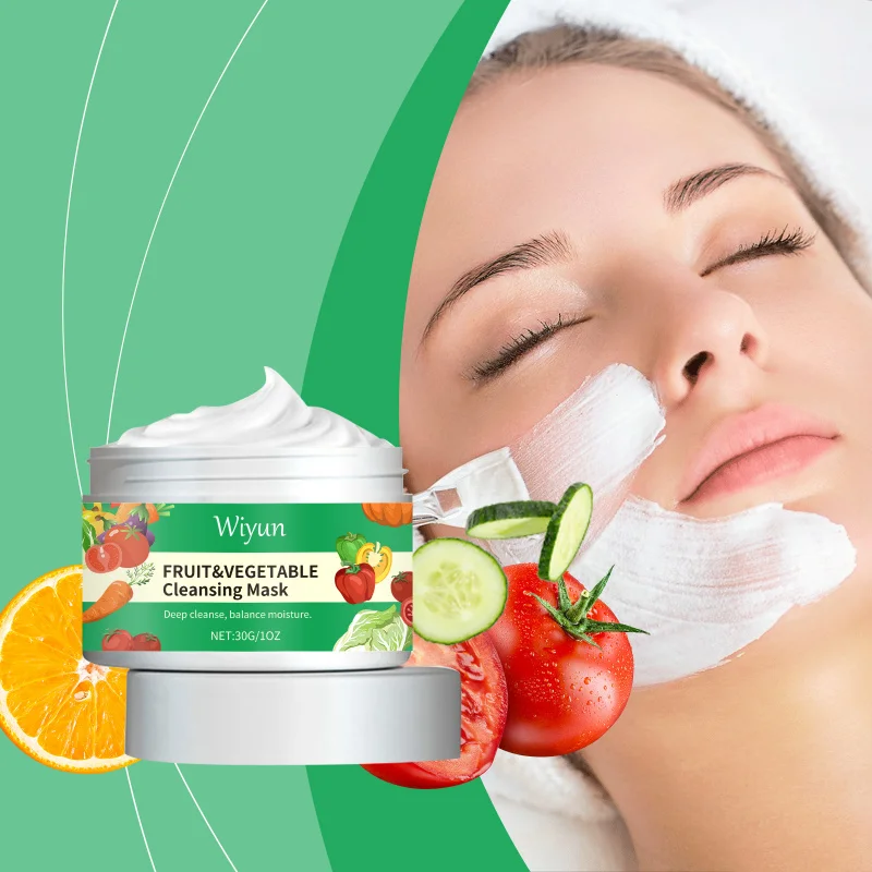 Fruit Cleansing Mask Gentle Clean Skin Nourish Refine Pores Brighten Complexion 24H Moisturize Dissolve Excess Oil Facial Mask
Fruit Cleansing Mask Gentle Clean Skin Nourish Refine Pores Brighten Complexion 24H Moisturize Dissolve Excess Oil Facial Mask