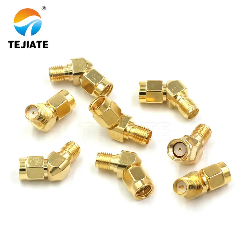 1PCS SMA adapter connector L-type 135 degree male female 45 degree RF adapter antenna connector SMA coaxial pure copper
1PCS SMA adapter connector L-type 135 degree male female 45 degree RF adapter antenna connector SMA coaxial pure copper