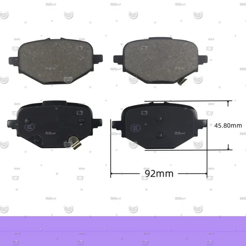 For SAIC Chevrolet Monza(2022-2025) Rear Brake Pads/Auto Parts QT-07033
For SAIC Chevrolet Monza(2022-2025) Rear Brake Pads/Auto Parts QT-07033