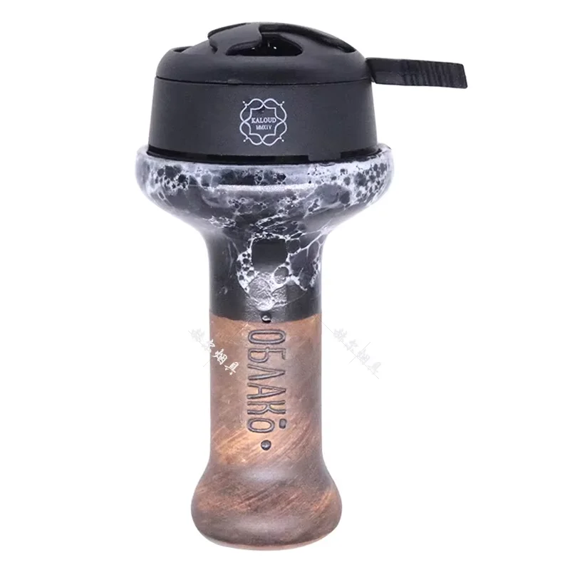 Kaloud Lotus HMD Charcoal Holder - Golden/Blue/Back Shisha Clay Bowl for Hookah Smoking Chicha Accessories
Kaloud Lotus HMD Charcoal Holder - Golden/Blue/Back Shisha Clay Bowl for Hookah Smoking Chicha Accessories