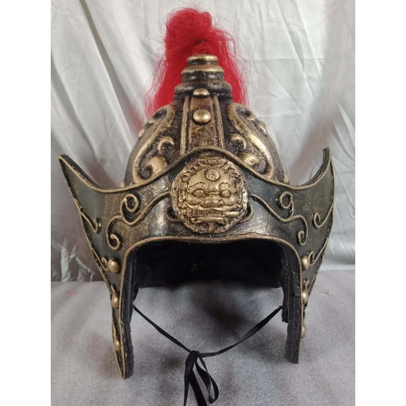 Imitation Chinese Ancient General Helmet Bar Chamber Museum Decoration Chinese Ancient Costume Stage Performance Shooting Props
Imitation Chinese Ancient General Helmet Bar Chamber Museum Decoration Chinese Ancient Costume Stage Performance Shooting Props
