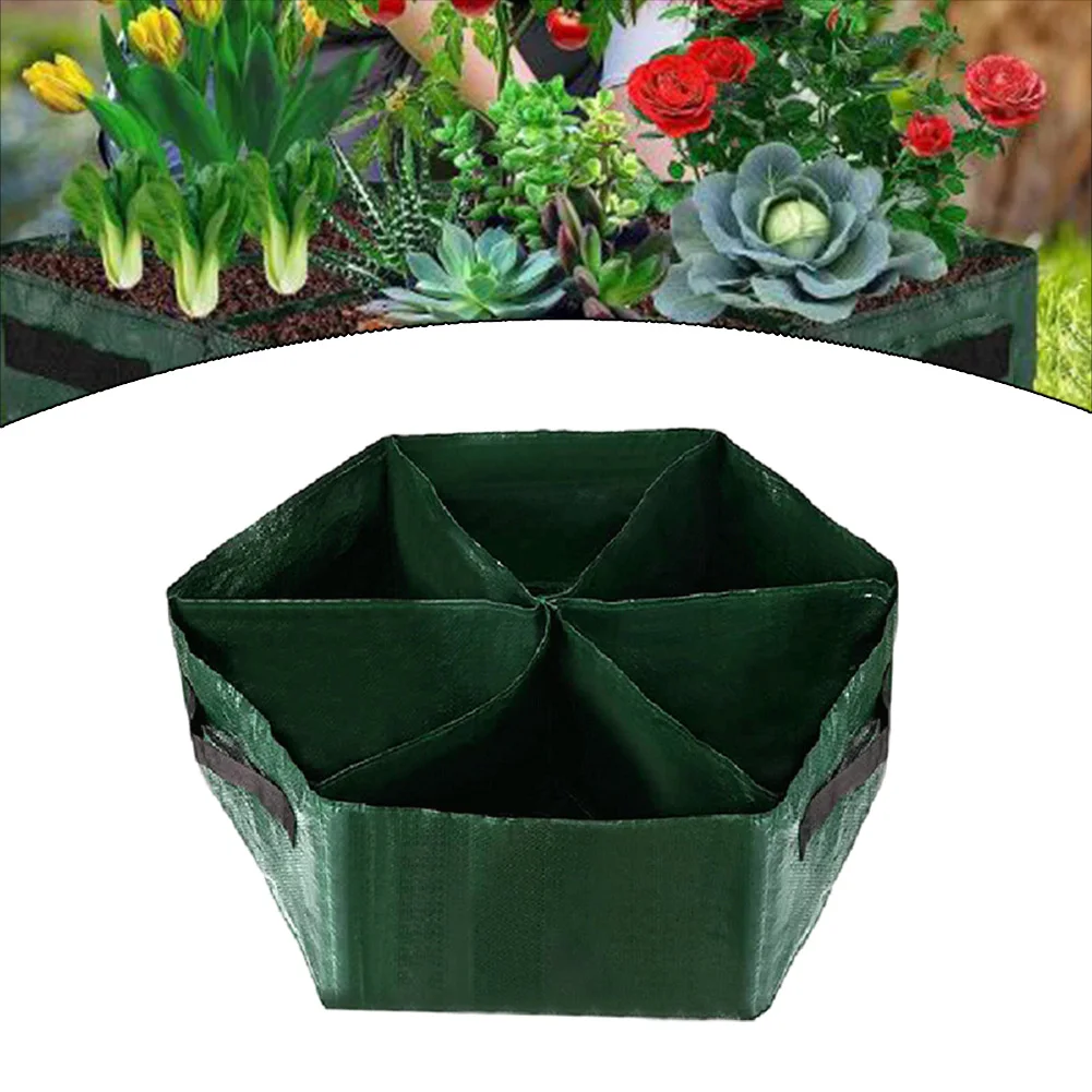 1pc Grow Bag Pe Hexagonal Grid Planting Bag Garden Planting Flower Pot Six Grid Potato Bag Boxes Indoor Gardening Hydroponics
1pc Grow Bag Pe Hexagonal Grid Planting Bag Garden Planting Flower Pot Six Grid Potato Bag Boxes Indoor Gardening Hydroponics